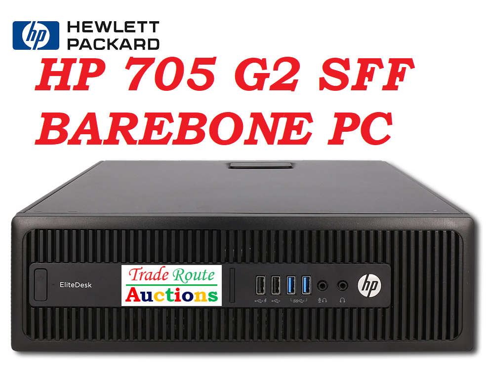 HP EliteDesk 705 G2 SFF Desktop Computer | AMD PRO A8 8650B R7  Barebone PC [no HDD & no RAM]