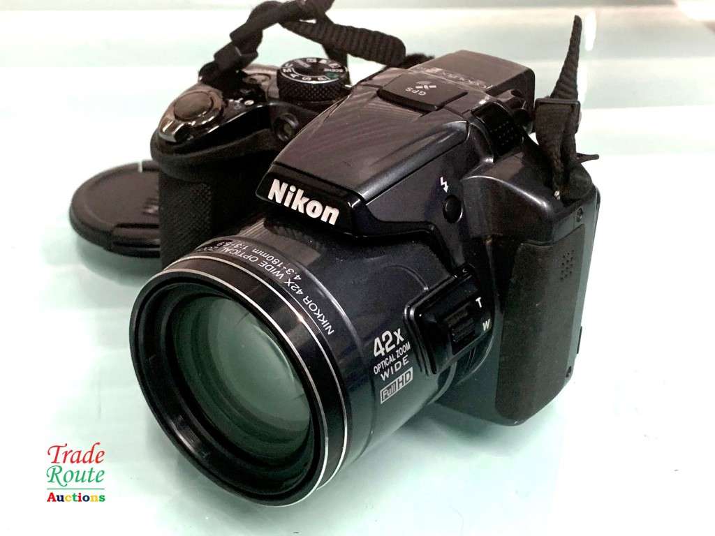Nikon COOLPIX P510 16.1 MP CMOS Digital Camera with 42x Zoom GPS Record Location