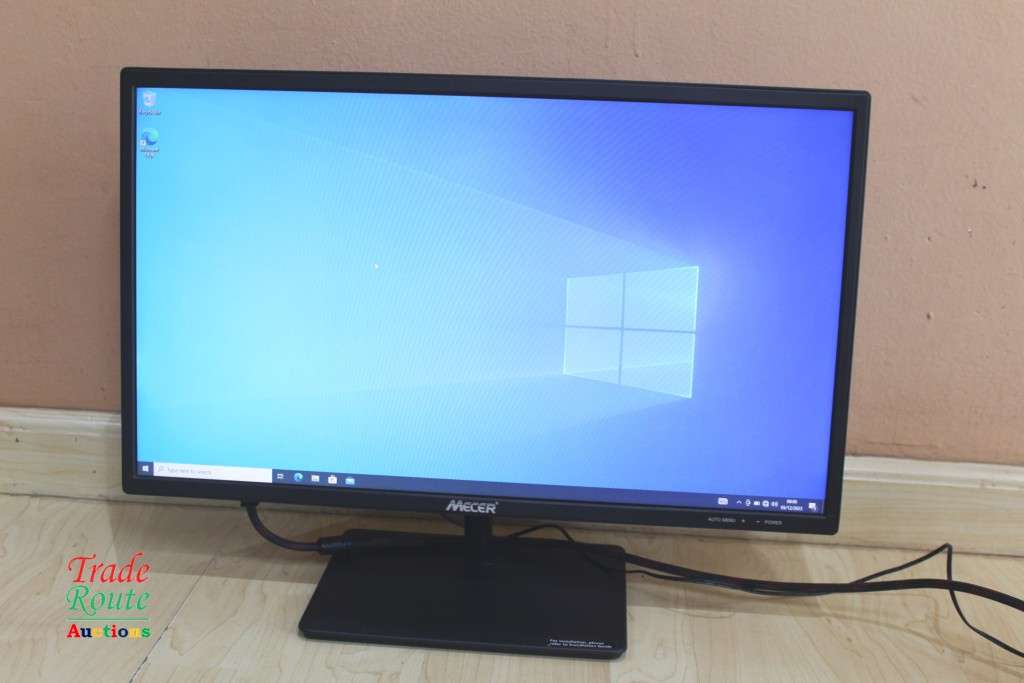 Mecer 23.8` 16 x 9 TFT LED Wide Monitor, 1920 x 1080 Full HD, W/VGA + HDMI & Built-in Speakers