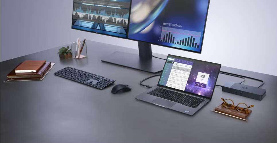 Dell WD19s Docking Station USB-C, HDMI, Dual DisplayPort K20A - [ Power Adapter Not Included ]