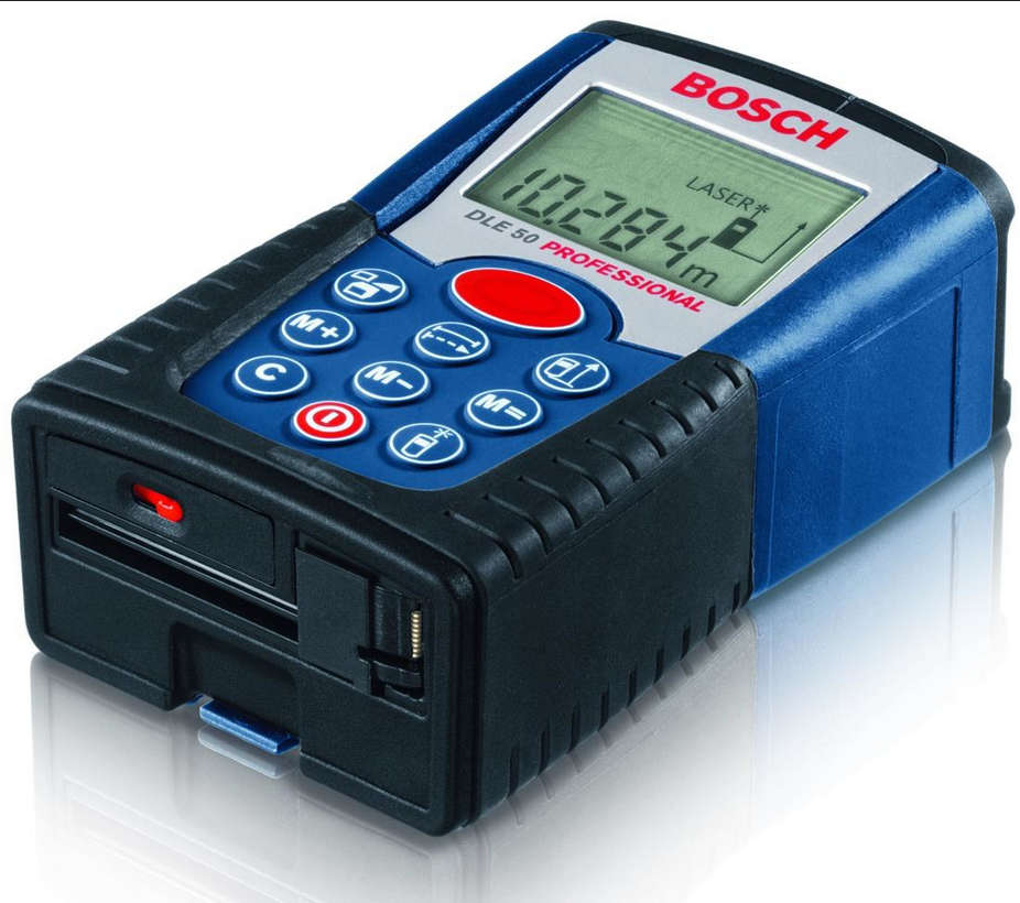 Bosch DLE 50 Laser Distance Measure 50m Range Metric