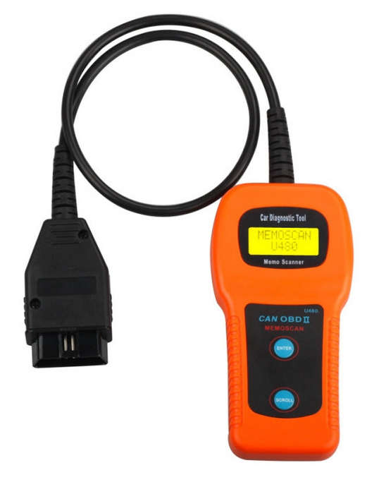 U480 Scanner CAN OBDII OBD2 Memo Engine Fault Code Reader Car Diagnostic Scanner Tool