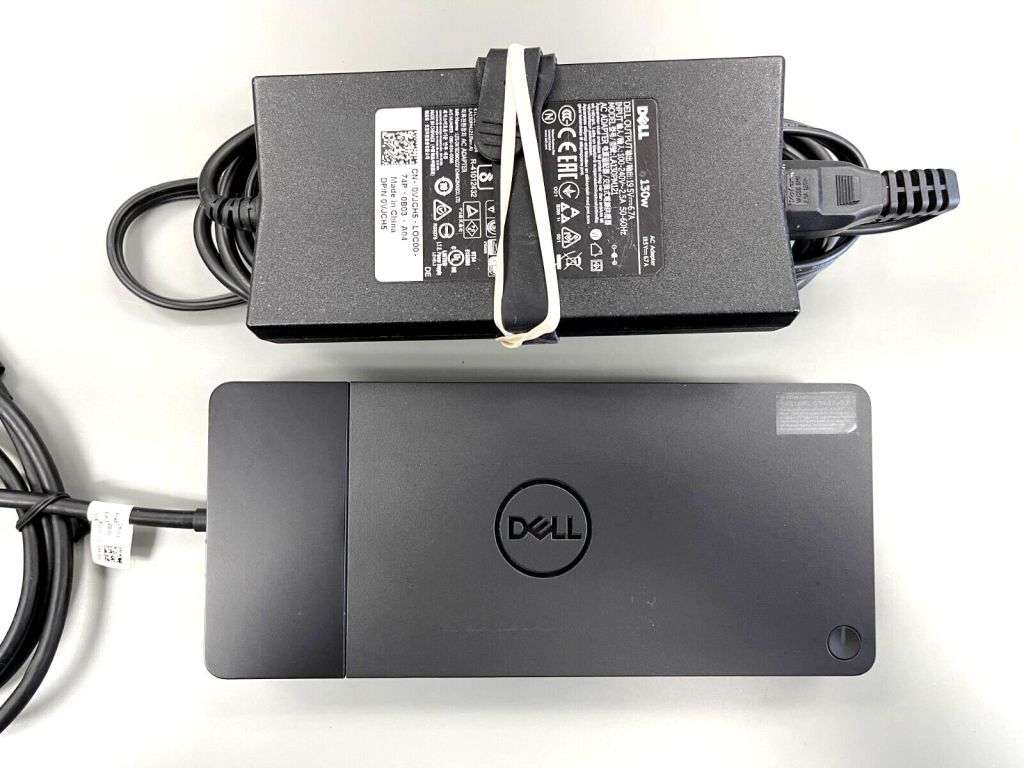 Dell WD19s Docking Station USB-C, HDMI, Dual DisplayPort K20A - Includes 130W Dell Power Adapter