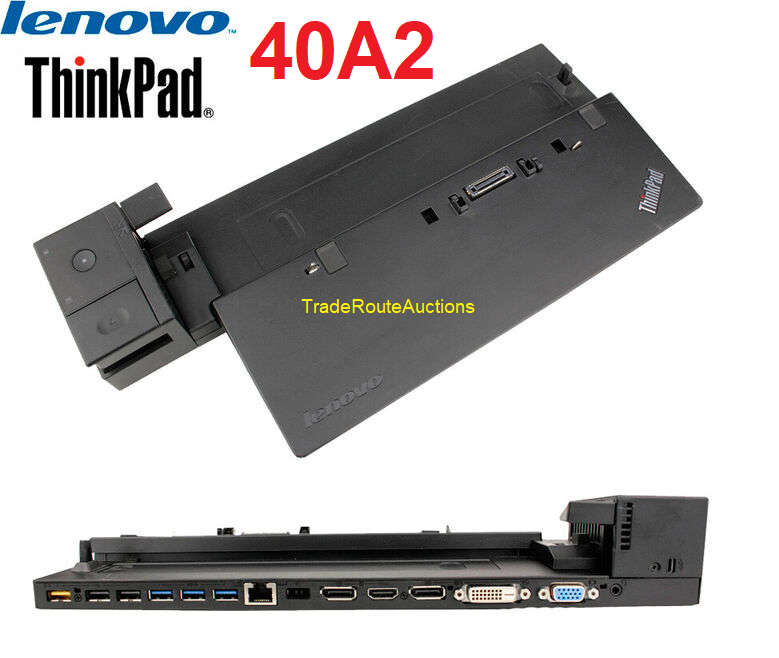 Lenovo ThinkPad Ultra Docking Station (40A2) for P50S, P51S, T470P, T570, L560, L570, X260, X270 etc