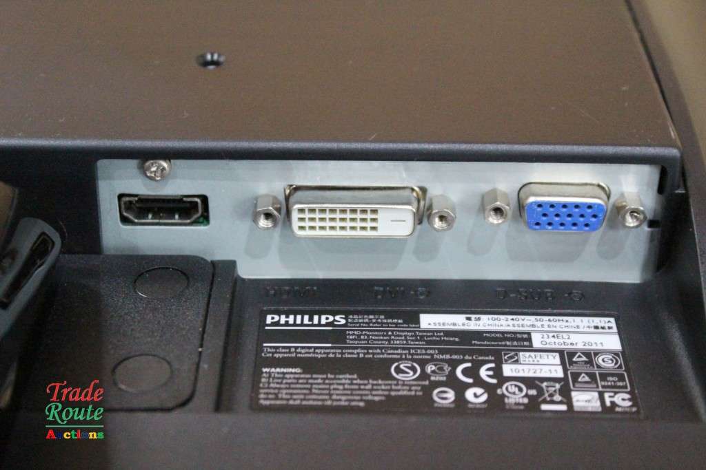 Philips 23inch Widescreen LED Monitor 1920 x 1080 - HDMI VGA DVI