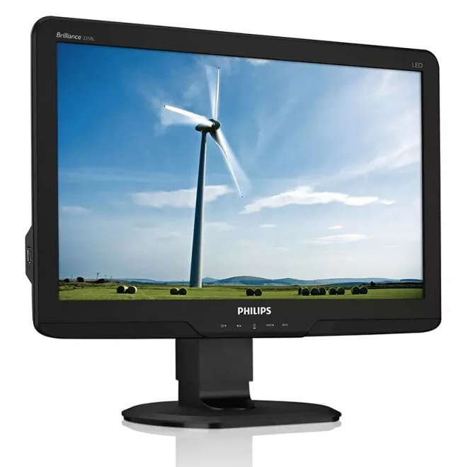 Philips 23inch Widescreen LED Monitor 1920 x 1080 - HDMI VGA DVI