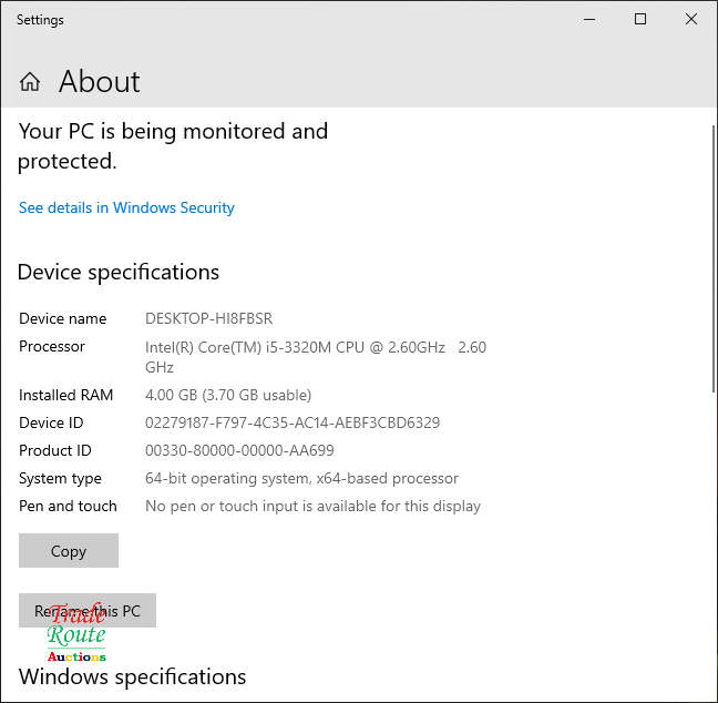 Lenovo Thinkpad X230 Laptop ~ Core i5 ~ 12.5 Inch screen