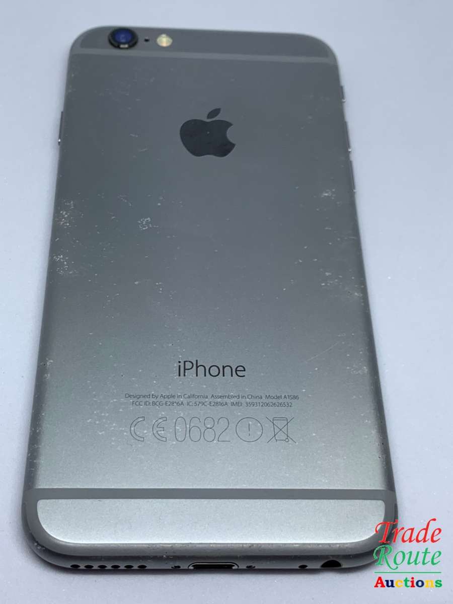 Apple iPhone 6 Space Grey (Pre Owned) SmartPhone (Cracks & marks on Screen)