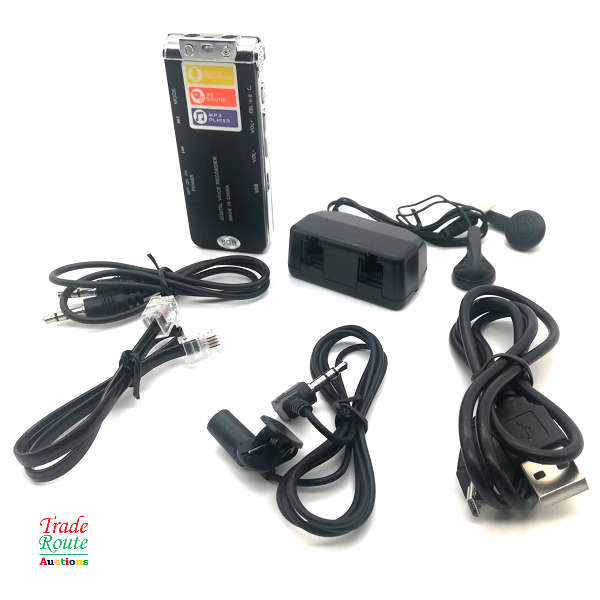 Digital Voice Recorder with LCD Screen 16GB Professional Recorder High Sound Quality