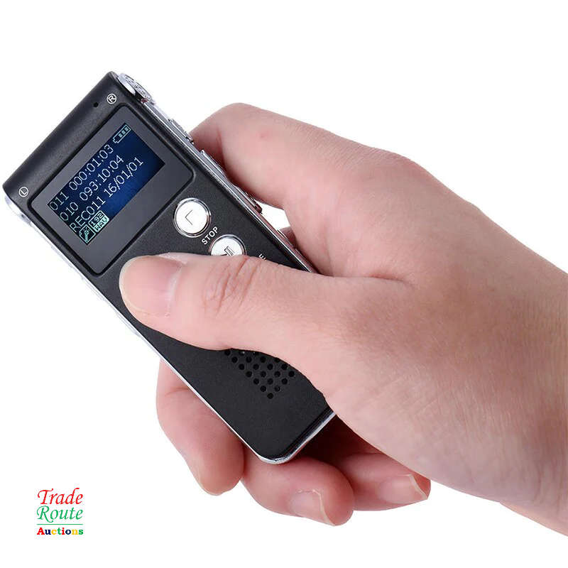 Digital Voice Recorder with LCD Screen 16GB Professional Recorder High Sound Quality