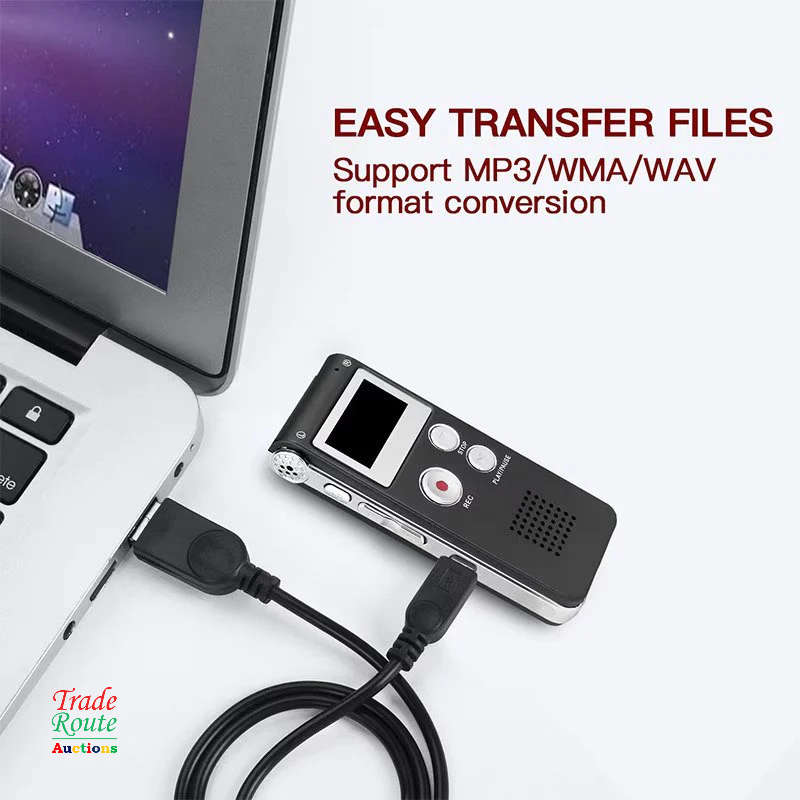 Digital Voice Recorder with LCD Screen 16GB Professional Recorder High Sound Quality