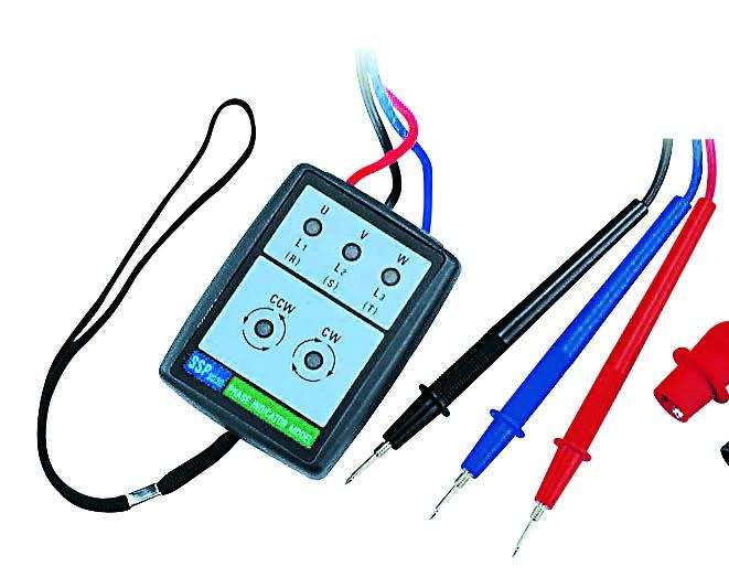 AC DC DYNAMICS PHASE INDICATOR MODEL SSP-8030 With Pouch