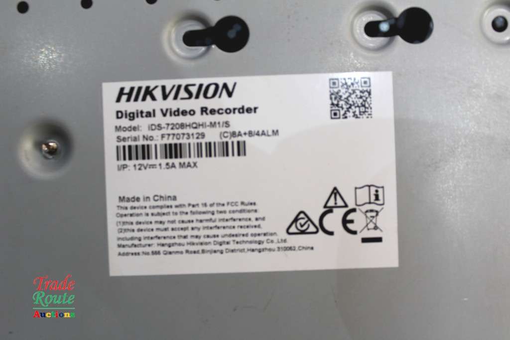 HIKVISION 8 Channel DVR Digital Video Recorder IDS-7208HQHI-M1/S