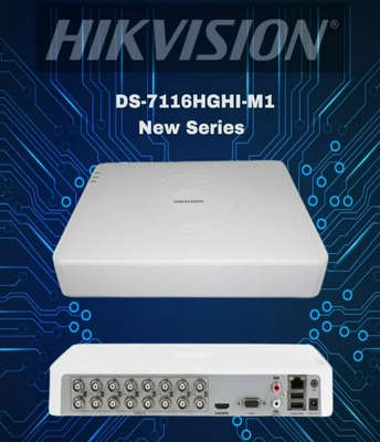 Hikvision 16 Channel DVR Digital Video Recorder Turbo DVR 7100 Series DS-7116HGHI-F1