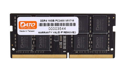 DATO DDR4 16GB PC2400 - 16 GB DDR4 RAM FOR Laptops & Compatible Mini PCs AIO