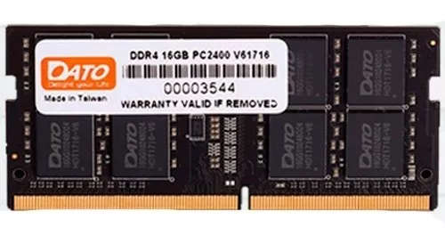 DATO DDR4 16GB PC2400 - 16 GB DDR4 RAM FOR Laptops & Compatible Mini PCs AIO