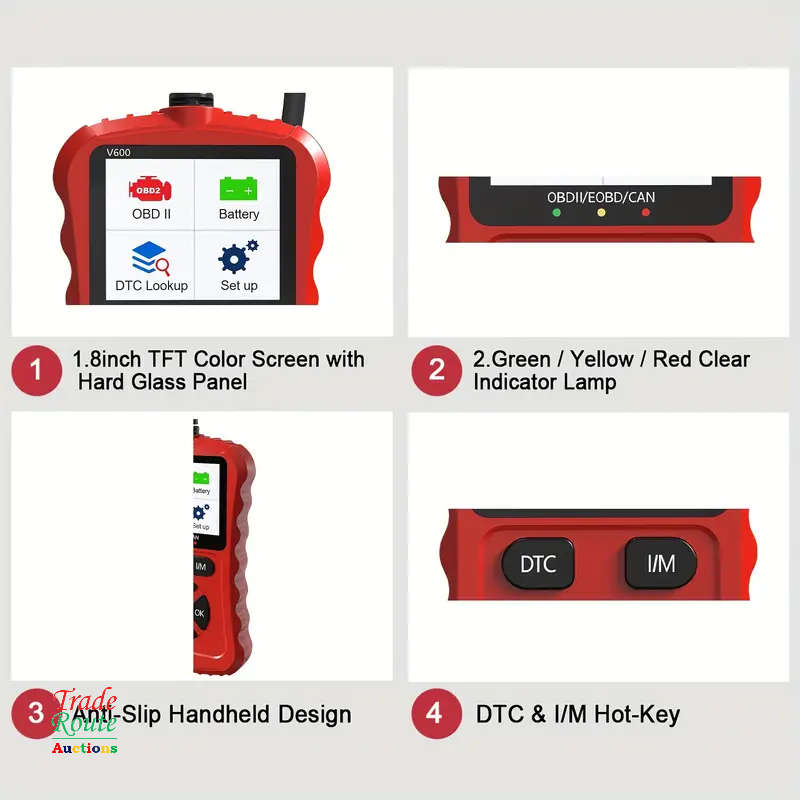 2024 OBD2 Scanner OBDII Automobile Car Fault Detector Code Scanner Diagnostic Several Car Models