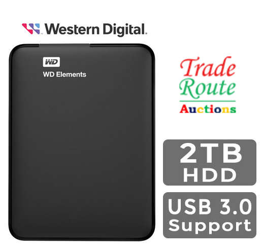 WD 2TB Elements USB 3.0 External Hard Drive