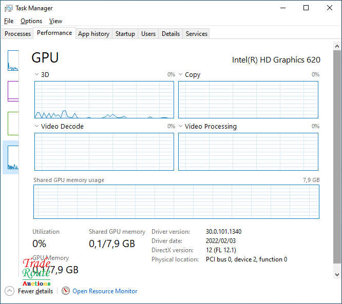 HP ELITEBOOK 820 G4 LAPTOP | CORE i5 7300U 2.6GHZ | 16GB RAM | 256GB HDD | WIN 10 PRO Low Battery