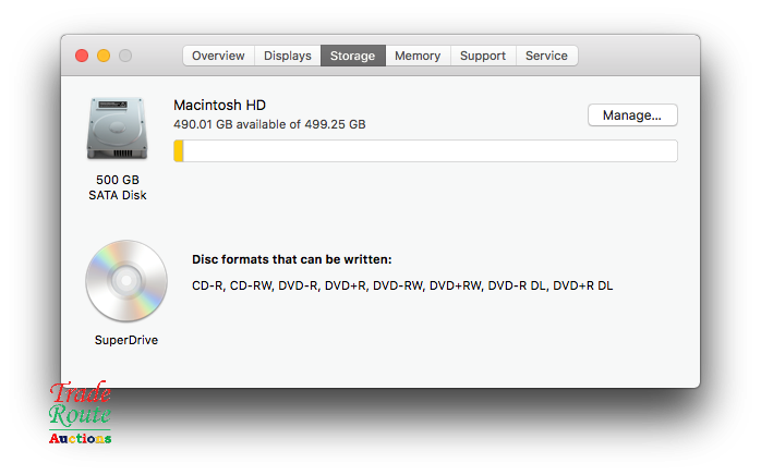 Apple Imac | 21.5 Inch | Core I5 2.5ghz 8gb Ram 500gb Hdd * Radeon HD Graphics - One line on screen