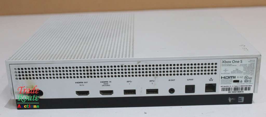 XBOX One S Console (WHITE) Model 1681 [ Salvage Stock for Spares/Repairs ]