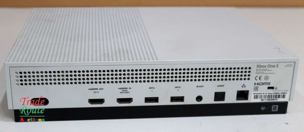 XBOX One S Console (WHITE) Model 1681 [ Salvage Stock for Spares/Repairs ]