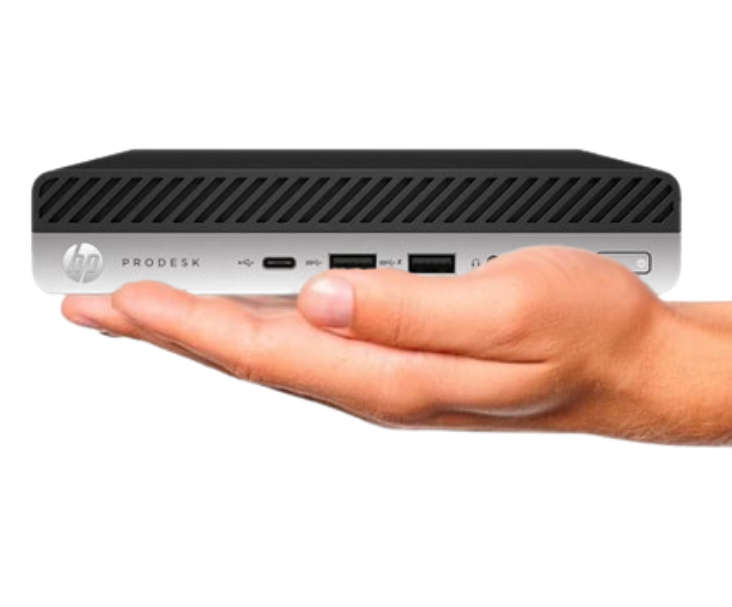 HP EliteDesk 800 G4 Desktop Tiny PC | Core i5 8500T 8th Gen Barebone PC [no HDD & no RAM]