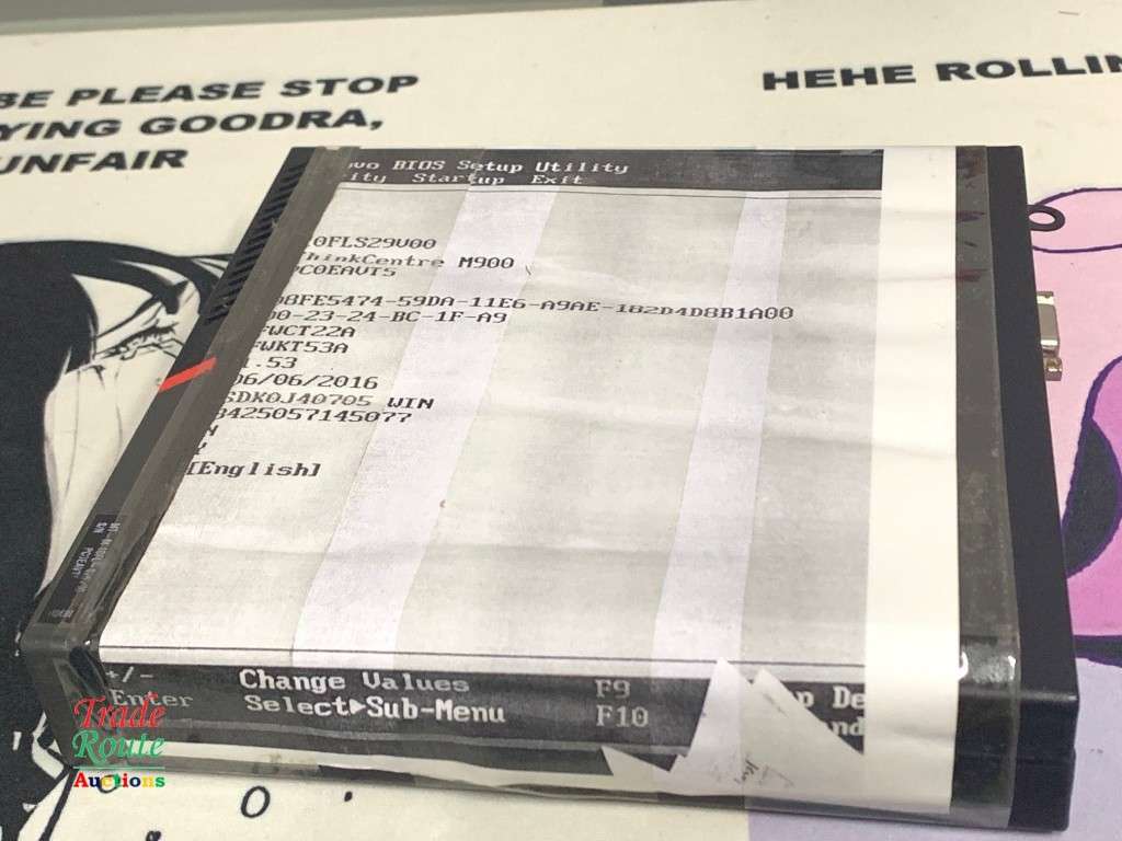 LENOVO M900 TINY Desktop Barebone Shell & Motherboard only - NO Processor RAM SSD or Power Adapter