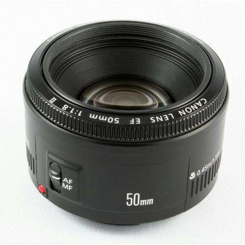 Canon EF 50mm f/1.8 II Lens - Fits Canon Cameras