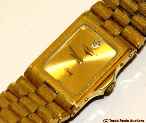 LONGINES SWISS MADE QUARTZ WOMEN'S WATCH - GOLD PLATED