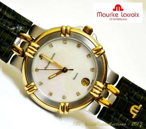 Brand New Maurice LaCroix Calypso 10 Real Diamonds Dial Men's Watch in Box - 2013 Specials