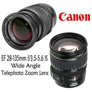 Canon EF 28-135mm f 3.5-5.6 IS USM LENS - for CANON DSLR Cameras - IMAGE STABILIZER - ULTRASONIC