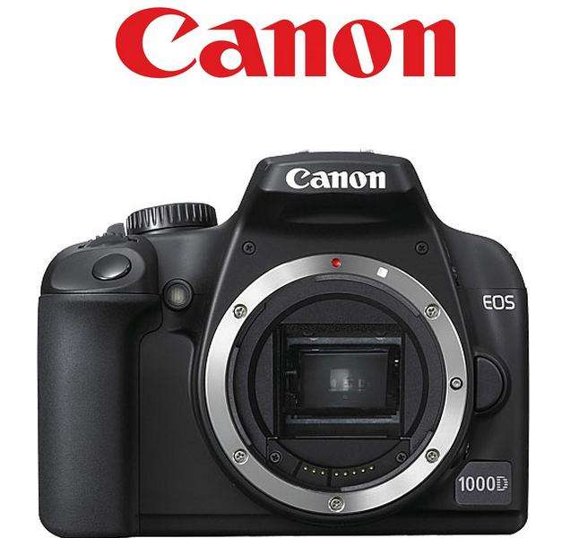 Canon EOS 1000D DSLR camera BODY - GRAB A BARGAIN - R 1 NO RESERVES