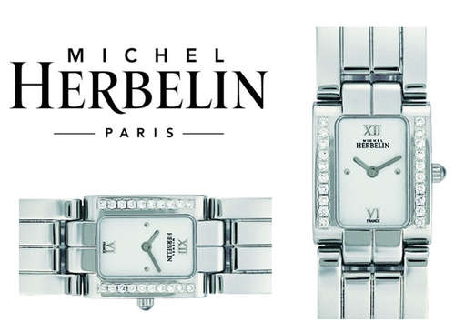 MICHEL HERBELIN Stainless Steel Bracelet Ladies Watch 17047_20XB11 ** R 9,000-00 *** 2013 SPECIALS