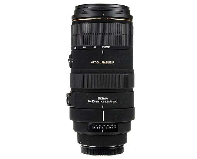 Sigma 80-400mm 4.5-5.6 AF APO DG EX OS (OPTICAL STABILIZER) Zoom Lens for CANON DIGITAL SLR CAMERAS