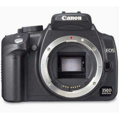 Canon EOS 350D Digital SLR camera BODY ONLY (BLACK)