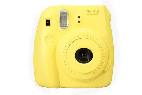 Fujifilm Instax Mini 8 Instant Camera in Box - YELLOW - Grab one handy for holidays Instant pictures