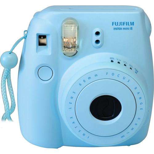 Fujifilm Instax Mini 8 Instant Camera in Box - BLUE - Grab one handy for holidays Instant pictures