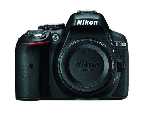 NIKON D5300 DSLR CAMERA BODY ONLY - [ BUILT IN WiFi & GPS] - [ 24.2 MEGAPIXELS ] - [ DX FORMAT ]