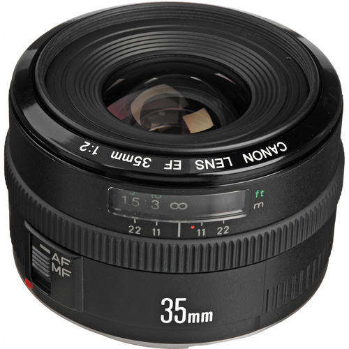 Canon EF 35mm f/2 Wide Angle Lens for Canon DSLR Cameras
