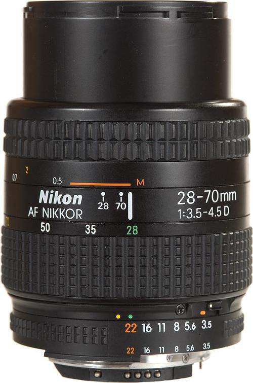 Nikon 28-70mm f/3.5-4.5 AF-D Lens for Nikon SLR Cameras