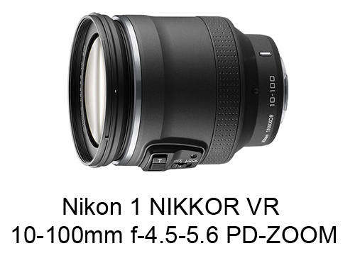 NIKON 1 NIKKOR VR 10-100mm f/4.5-5.6 PD-ZOOM for Nikon 1 Digital Cameras ( for CX Format )