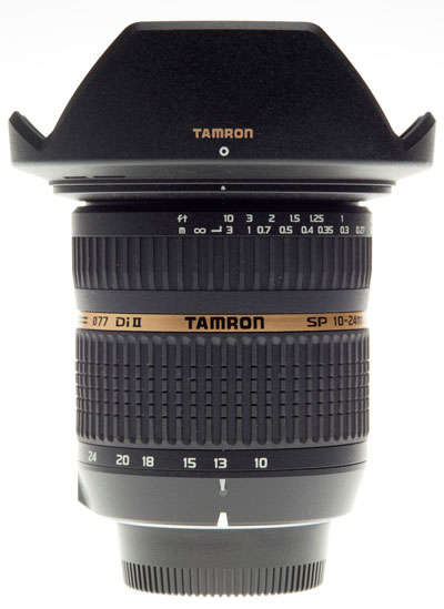Tamron SP AF 10-24mm f / 3.5-4.5 DI II Wide Angle Zoom Lens For Nikon DSLR Cameras