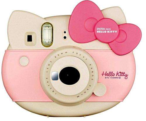 Fujifilm Instax Mini HELLO KITTY Bundle Instant Camera in Box (PINK) - Comes with 10 Film Pack Free