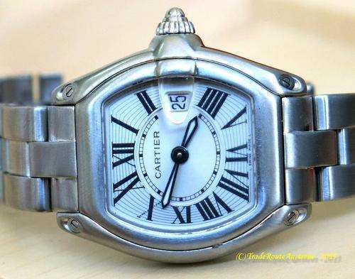 Cartier Roadster 2675 Stainless Steel Ladies Watch