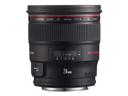 Canon EF 24mm f/1.4L II USM Wide Angle Lens for Canon DSLR Cameras