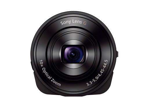 Sony QX10 Lens Style Camera for Smartphones and Tablets - Black (18.2MP 10x Optical Zoom)