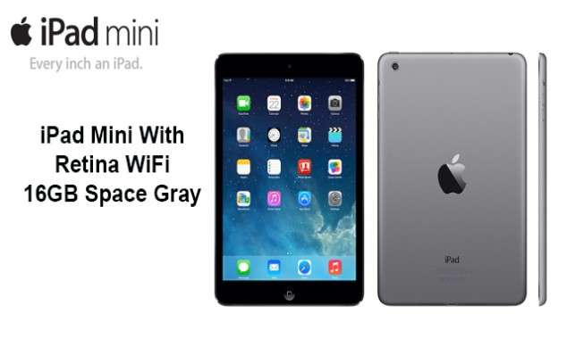 APPLE IPAD MINI | 16GB | WiFi | SPACE GREY | MF432HC/A | GENUINE APPLE *** IPAD MINI ***