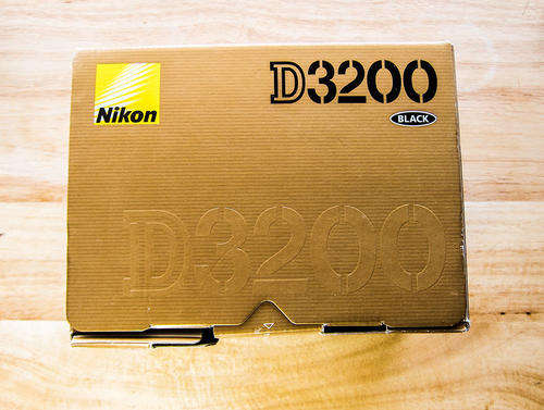 Nikon D3200 24.2 MP CMOS Digital SLR with 18-55mm f/3.5-5.6 AF-S DX NIKKOR Zoom Lens - 24.2 MP