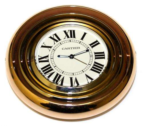 Cartier Travel Desk Alarm clock - Swiss Made